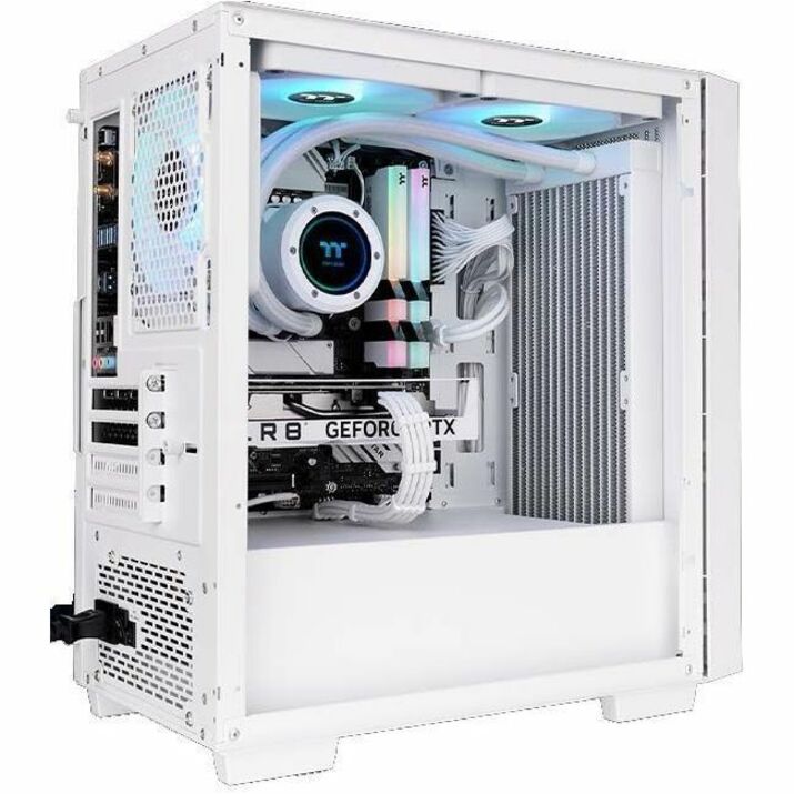 Alternate-Image4 Image for Thermaltake Versa H16 TG ARGB Snow Micro Tower Chassis