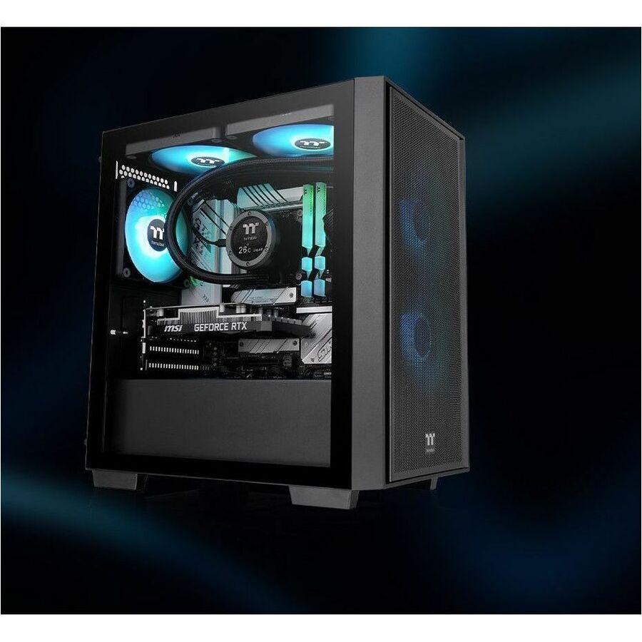 Alternate-Image1 Image for Thermaltake Versa H16 TG ARGB Micro Tower Chassis