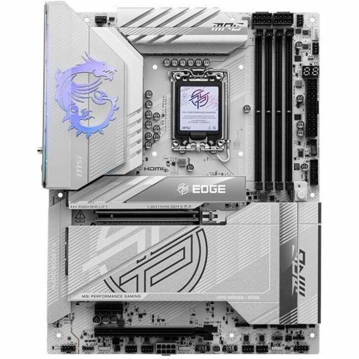 Alternate-Image3 Image for MSI MPG Z890 EDGE TI WIFI Gaming Desktop Motherboard - Intel Z890 Chipset - Socket LGA-1851 - ATX