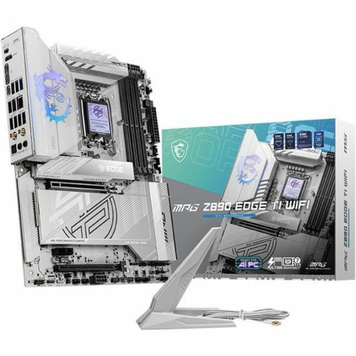 Alternate-Image4 Image for MSI MPG Z890 EDGE TI WIFI Gaming Desktop Motherboard - Intel Z890 Chipset - Socket LGA-1851 - ATX