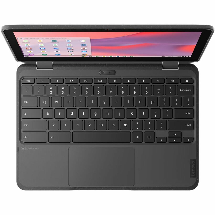 Alternate-Image8 Image for Lenovo 500e Chromebook Gen 4s 83L40001US 11.6" Touchscreen Convertible 2 in 1 Chromebook - HD - 60 Hz - Intel N-Series N100 - 8 GB - 64 GB Flash Memory - English Keyboard - Gray