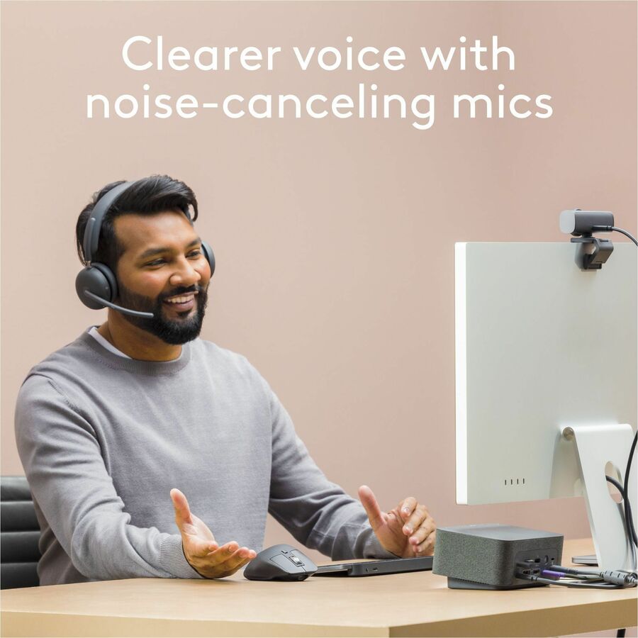 Alternate-Image3 Image for Logitech Zone Wireless 2 Noise Canceling Headset with Hybrid ANC, Native Bluetooth