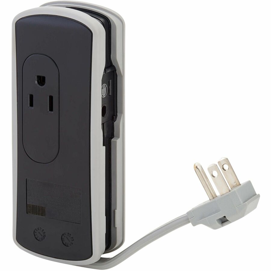 Alternate-Image7 Image for Eaton Tripp Lite Series Protect It! 2-Outlet Travel-Size Surge Protector - 5-15R Outlets, USB-C and USB-A Ports, 5-15P Input, Black