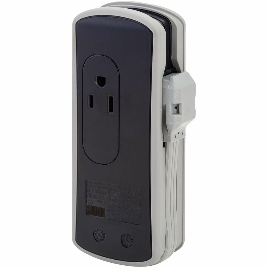Alternate-Image6 Image for Eaton Tripp Lite Series Protect It! 2-Outlet Travel-Size Surge Protector - 5-15R Outlets, USB-C and USB-A Ports, 5-15P Input, Black