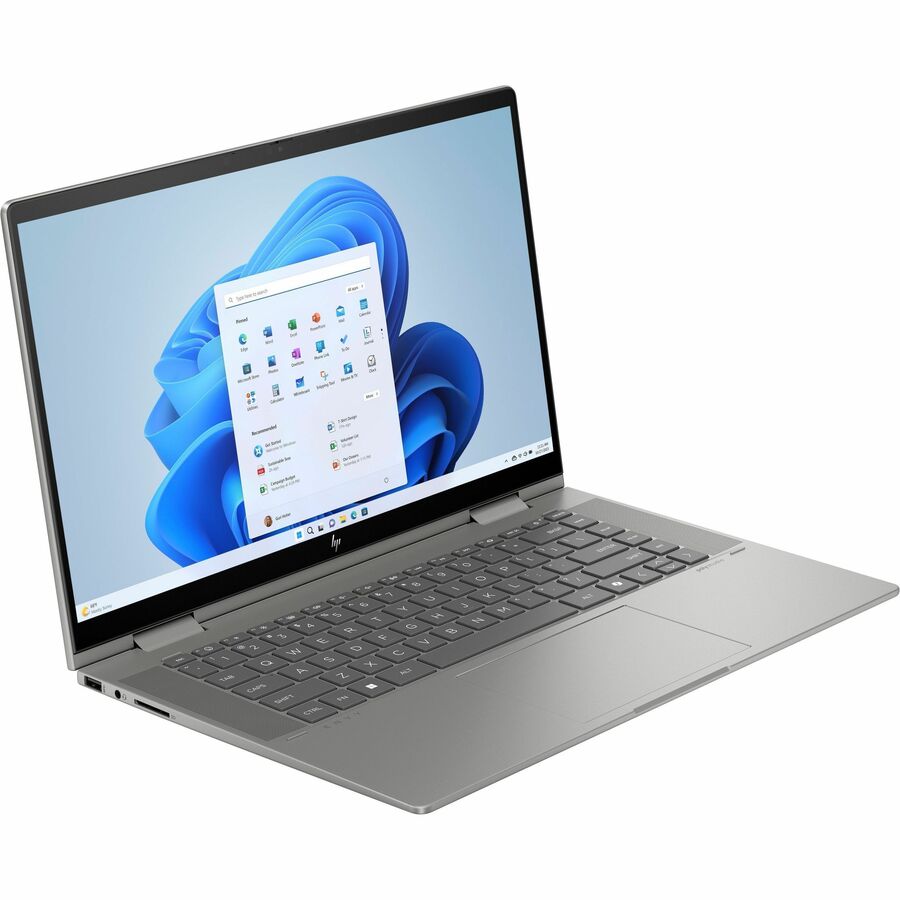 Alternate-Image5 Image for HP ENVY x360 15-fe1000 15-fe1073cl 15.6" Touchscreen Convertible 2 in 1 Notebook - Full HD - Intel Core Ultra 7 155U - Intel Evo Platform - 32 GB - 1 TB SSD - Mineral Silver Aluminum