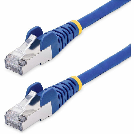 Main Image for StarTech.com 6in Blue CAT8 Ethernet Cable, Snagless RJ45, 25G/40G 2000MHz, 100W PoE, S/FTP, 26AWG Pure Bare Copper, LSZH Network Patch Cord