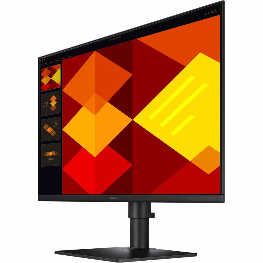 Left Image for Samsung Essential S4 S27D402GAN 27" Class Full HD LCD Monitor - 16:9 - Black