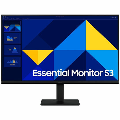Main Image for Samsung Essential S3 S27D304GAN 27" Class Full HD LCD Monitor - 16:9 - Black