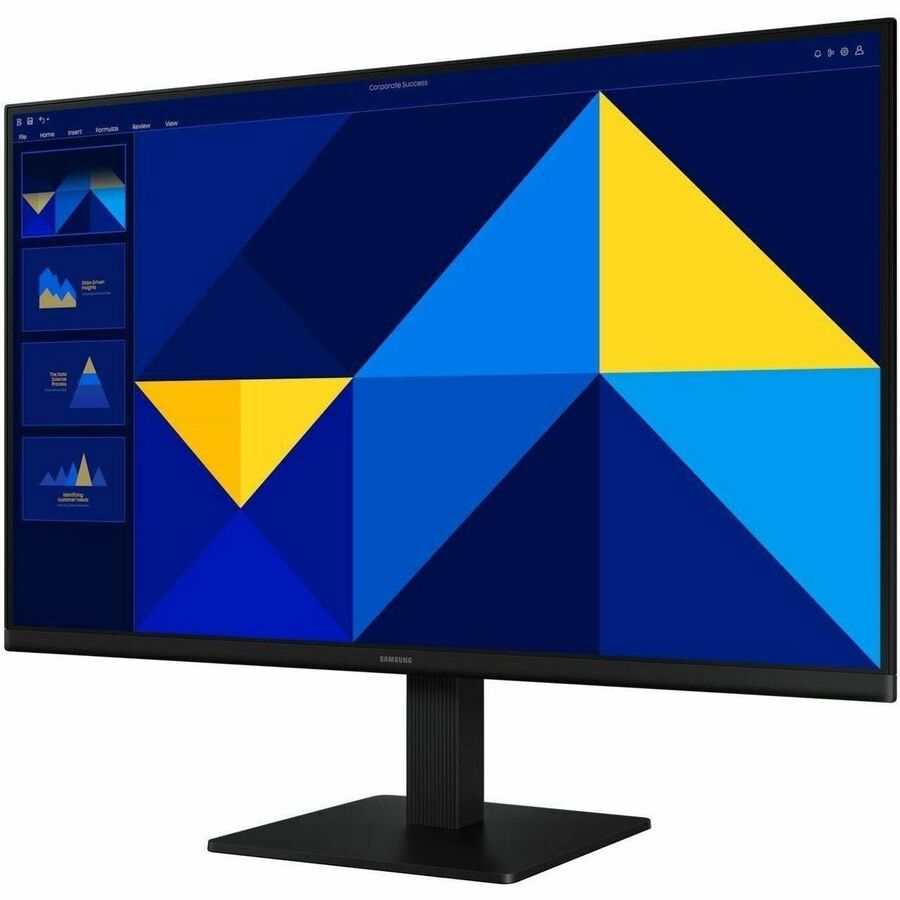 Alternate-Image1 Image for Samsung Essential S3 S27D304GAN 27" Class Full HD LCD Monitor - 16:9 - Black