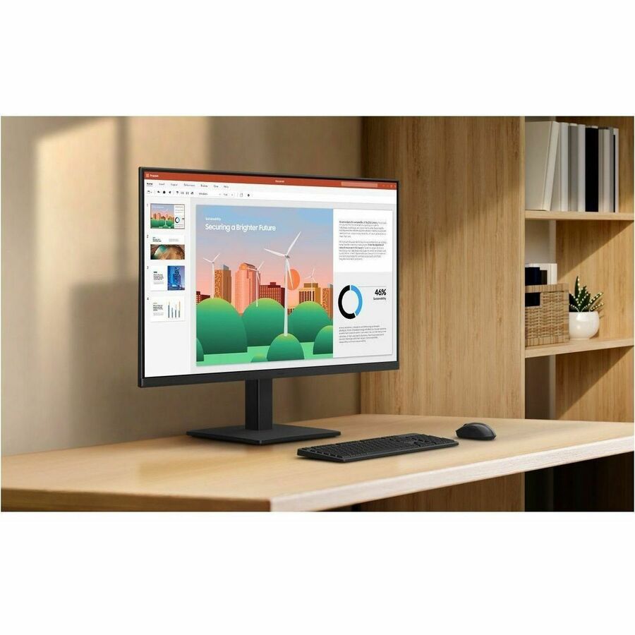 Alternate-Image6 Image for Samsung Essential S3 S27D304GAN 27" Class Full HD LCD Monitor - 16:9 - Black