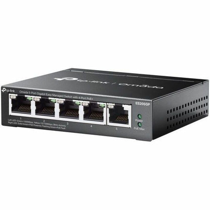 Alternate-Image2 Image for TP-Link Omada 5-Port Gigabit Easy Managed Switch with 4-Port PoE+