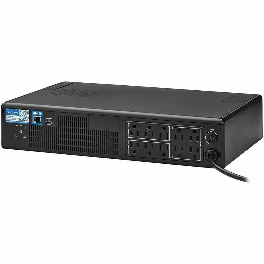 Alternate-Image6 Image for Eaton Tripp Lite Series 1000VA 750W 120V Line-Interactive Cloud-Connected UPS with Remote Monitoring - 10 NEMA 5-15R Outlets (Surge and Battery Backup), LCD, 5-15P Plug, 2U Rack/Tower