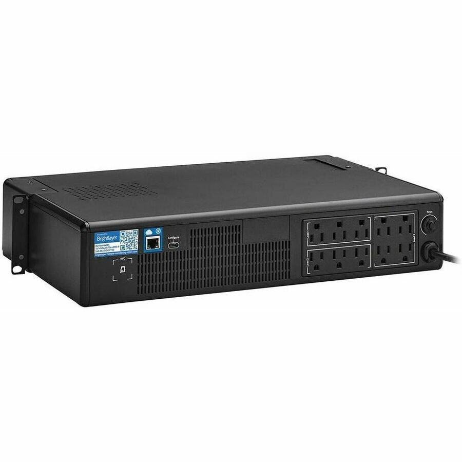 Alternate-Image3 Image for Eaton Tripp Lite Series 1000VA 750W 120V Line-Interactive Cloud-Connected UPS with Remote Monitoring - 10 NEMA 5-15R Outlets (Surge and Battery Backup), LCD, 5-15P Plug, 2U Rack/Tower