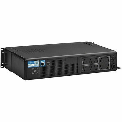 Alternate-Image2 Image for Eaton Tripp Lite Series 1000VA 750W 120V Line-Interactive Cloud-Connected UPS with Remote Monitoring - 10 NEMA 5-15R Outlets (Surge and Battery Backup), LCD, 5-15P Plug, 2U Rack/Tower