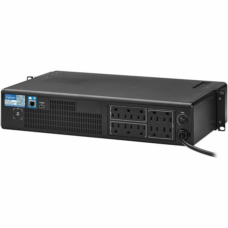 Alternate-Image8 Image for Eaton Tripp Lite Series 1000VA 750W 120V Line-Interactive Cloud-Connected UPS with Remote Monitoring - 10 NEMA 5-15R Outlets (Surge and Battery Backup), LCD, 5-15P Plug, 2U Rack/Tower