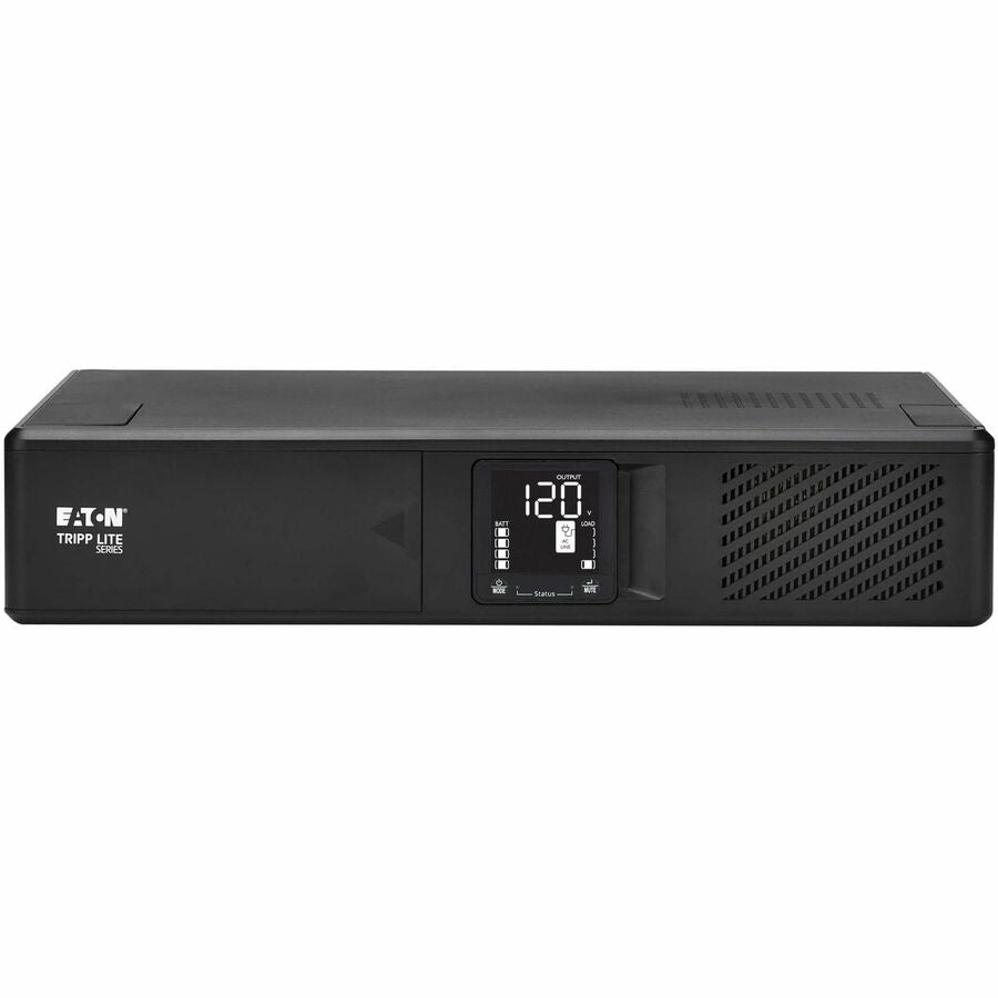 Front Image for Eaton Tripp Lite Series 1000VA 750W 120V Line-Interactive Cloud-Connected UPS with Remote Monitoring - 10 NEMA 5-15R Outlets (Surge and Battery Backup), LCD, 5-15P Plug, 2U Rack/Tower