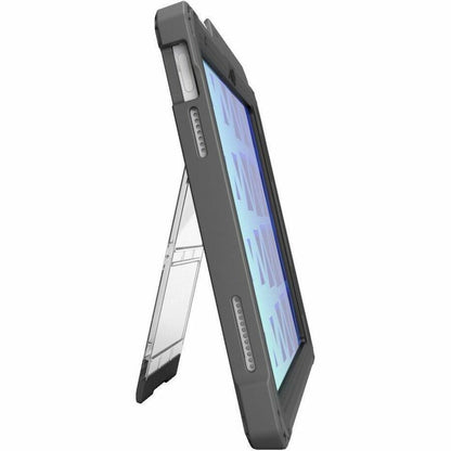 Alternate-Image7 Image for MAXCases Shield Extreme-X2 for iPad 10 10.9" w/3.5 mm Adapter and Tamper-Resistant Design (2022) (Black Bezel-Gray Case)