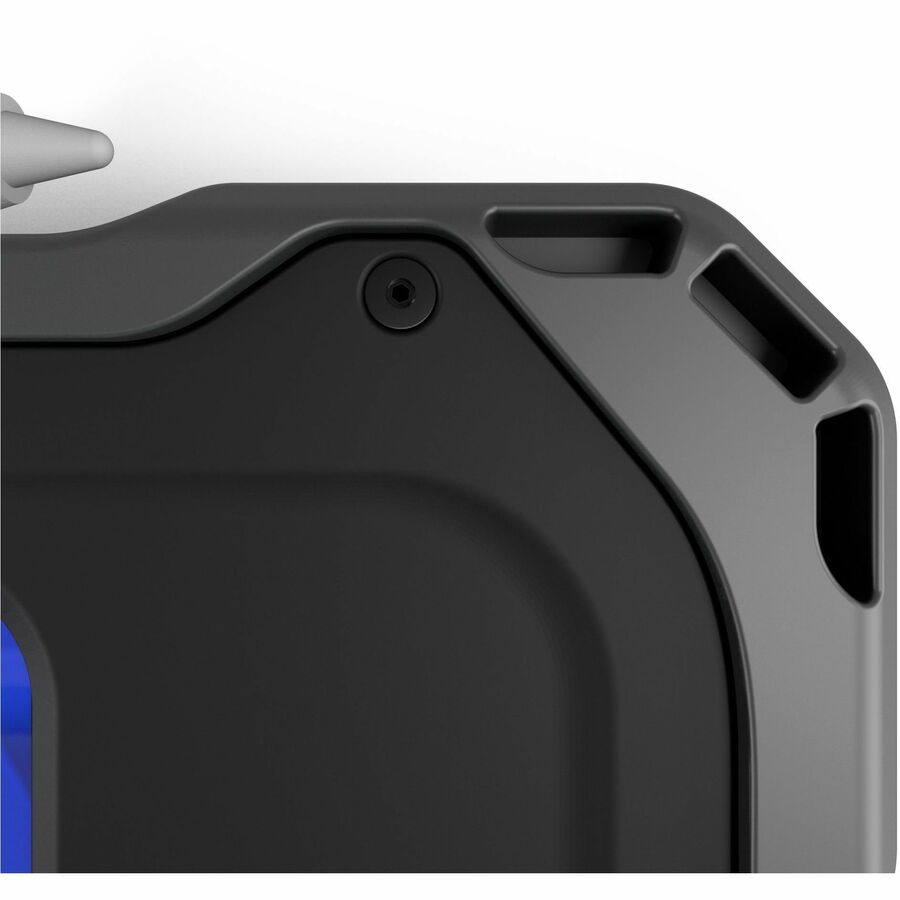 Alternate-Image4 Image for MAXCases Shield Extreme-X2 for iPad 10 10.9" w/3.5 mm Adapter and Tamper-Resistant Design (2022) (Black Bezel-Gray Case)
