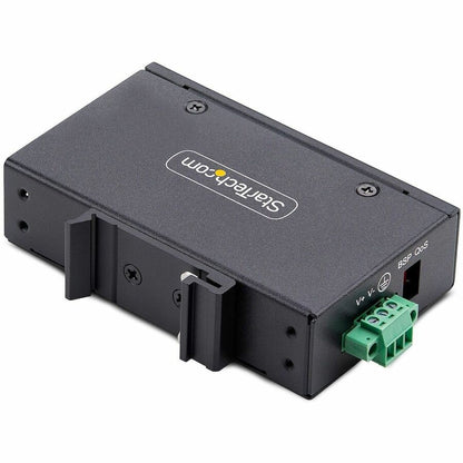 Alternate-Image1 Image for StarTech 5-Port Unmanaged Industrial Network Switch, 10/100/1000 Ethernet, DIN Rail/Wall-Mount, IP30 Rated, -40F-167F, 9~60V DC, TAA