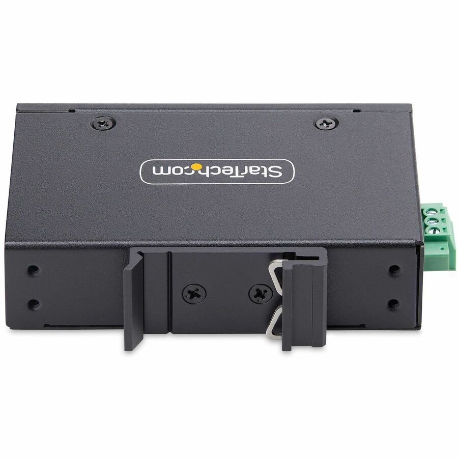 Alternate-Image3 Image for StarTech 5-Port Unmanaged Industrial Network Switch, 10/100/1000 Ethernet, DIN Rail/Wall-Mount, IP30 Rated, -40F-167F, 9~60V DC, TAA