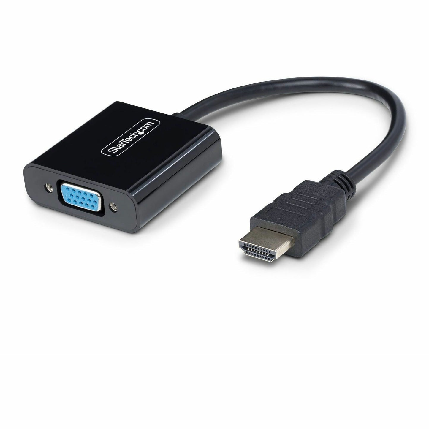 Main Image for StarTech HDMI to VGA Adapter, Active Video Converter For Laptop/Desktop, 1920x1080 (1080p), HDMI Source to VGA Monitor/Display