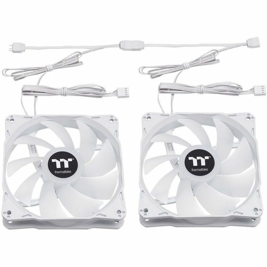 Alternate-Image3 Image for Thermaltake LE120 ARGB Sync PC Cooling Fan White (3-Fan Pack)