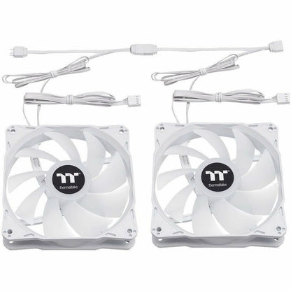 Alternate-Image3 Image for Thermaltake LE120 ARGB Sync PC Cooling Fan White (3-Fan Pack)