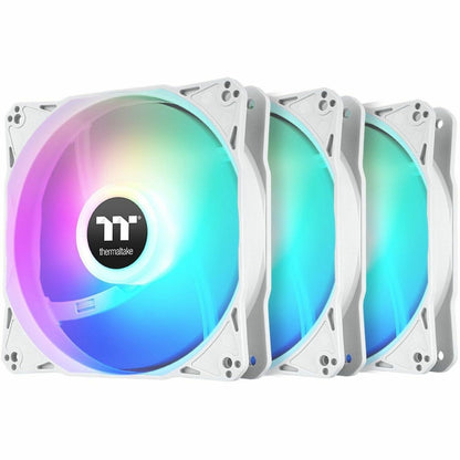Main Image for Thermaltake LE120 ARGB Sync PC Cooling Fan White (3-Fan Pack)