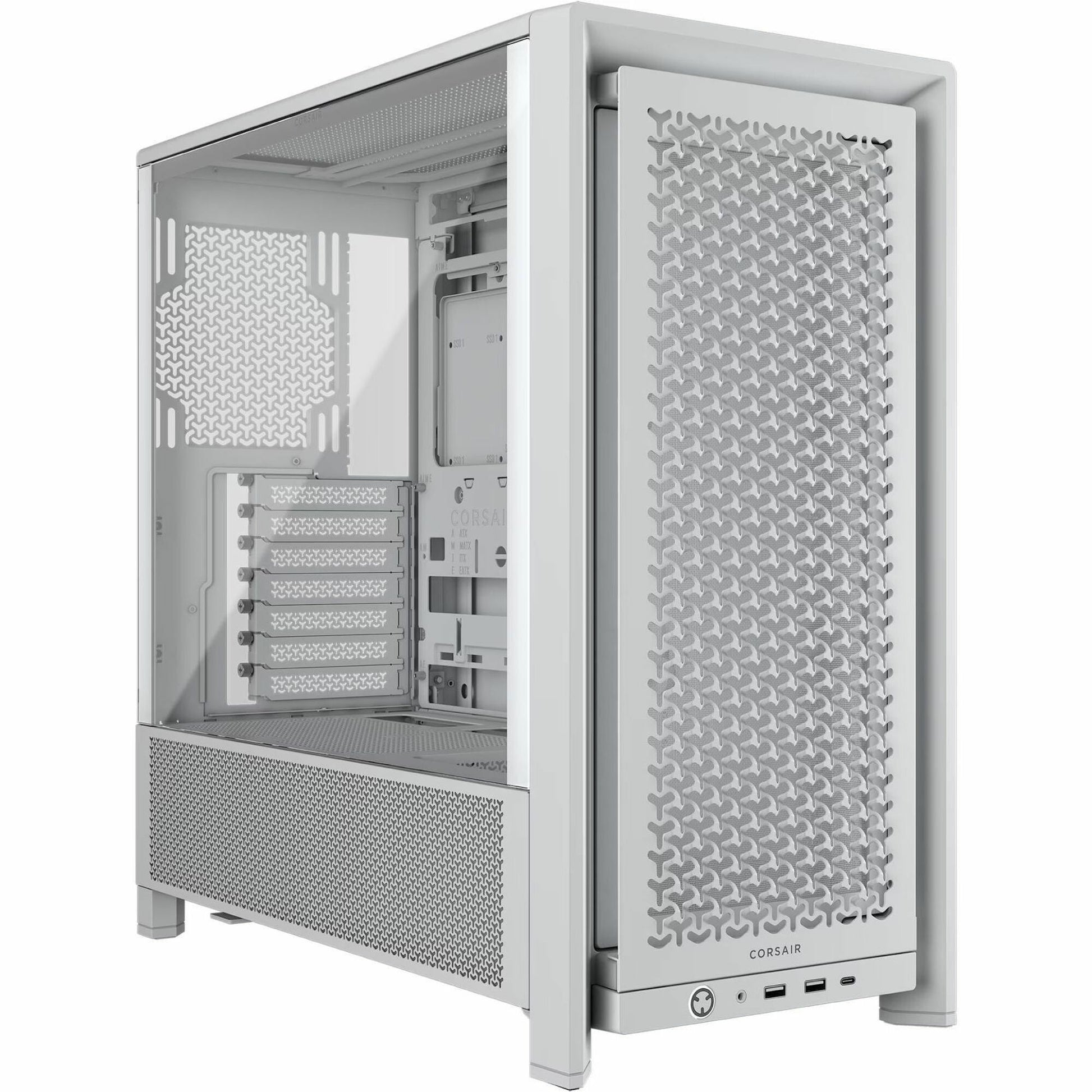Main Image for Corsair FRAME 4000D Modular Mid-Tower PC Case - White