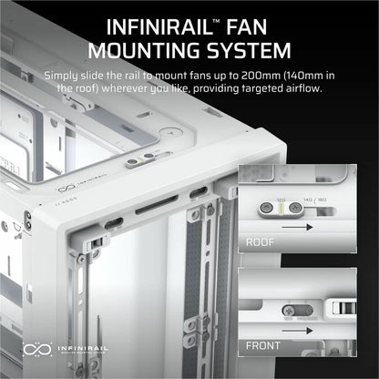Alternate-Image7 Image for Corsair FRAME 4000D Modular Mid-Tower PC Case - White
