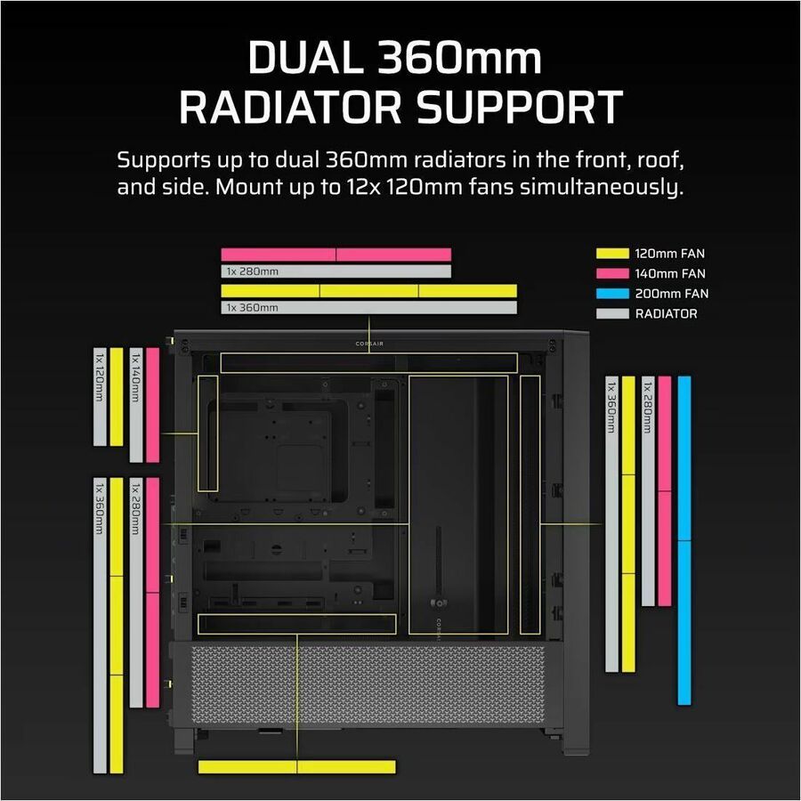 Alternate-Image3 Image for Corsair FRAME 4000D Modular Mid-Tower PC Case