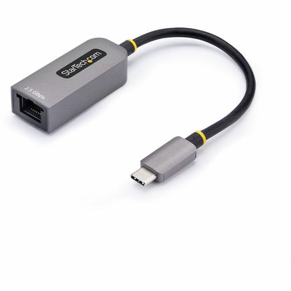 Main Image for StarTech.com 2.5GbE USB-C to Ethernet Adapter, NBASE-T NIC, USB 3.0 Type-C 2.5/1G Multi Speed Network, USB 3.1 RJ45, Thunderbolt Compatible