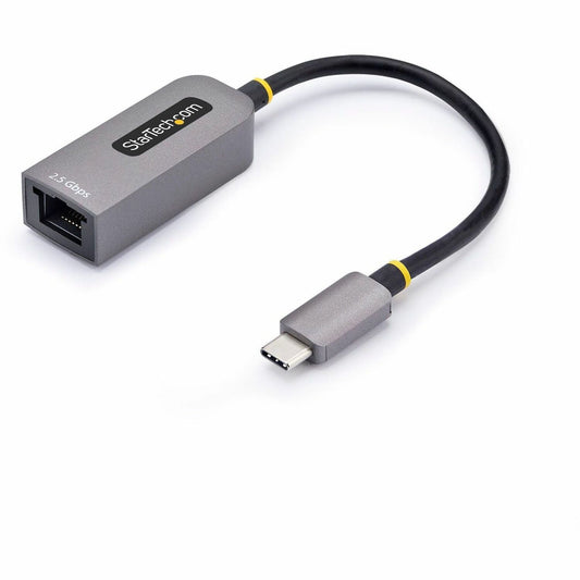 Main Image for StarTech.com 2.5GbE USB-C to Ethernet Adapter, NBASE-T NIC, USB 3.0 Type-C 2.5/1G Multi Speed Network, USB 3.1 RJ45, Thunderbolt Compatible