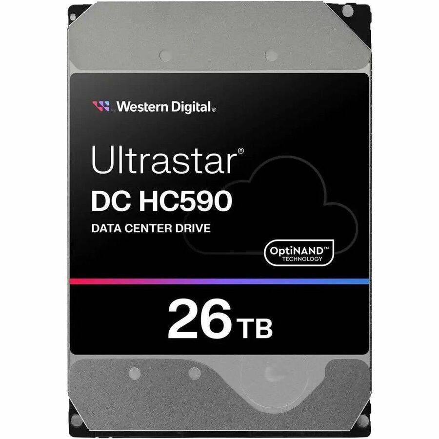 Alternate-Image1 Image for Western Digital Ultrastar DC HC500 WUH722626ALE6L4 26 TB Hard Drive - 3.5" Internal - SATA (SATA/600) - Conventional Magnetic Recording (CMR) Method