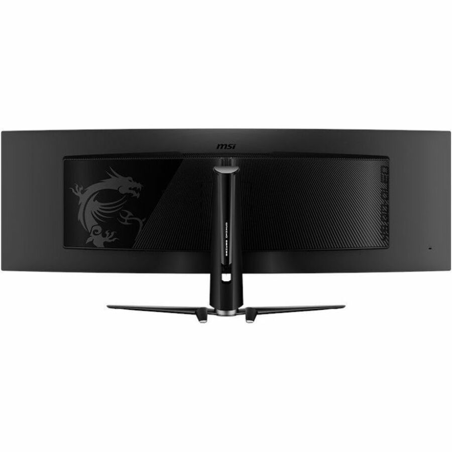 Rear Image for MSI MPG 491CQPX QD-OLED 49" Class Dual Quad HD (DQHD) Curved Screen Gaming OLED Monitor - 32:9 - Metallic Black