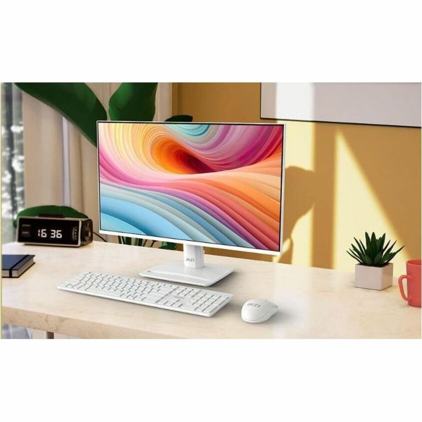 Life-Style Image for MSI PRO MP251W E2 - PROMP251WE2 - Business Productivity Monitor - 24.5" IPS 120Hz Adaptive-Sync Display - HDMI - DisplayPort