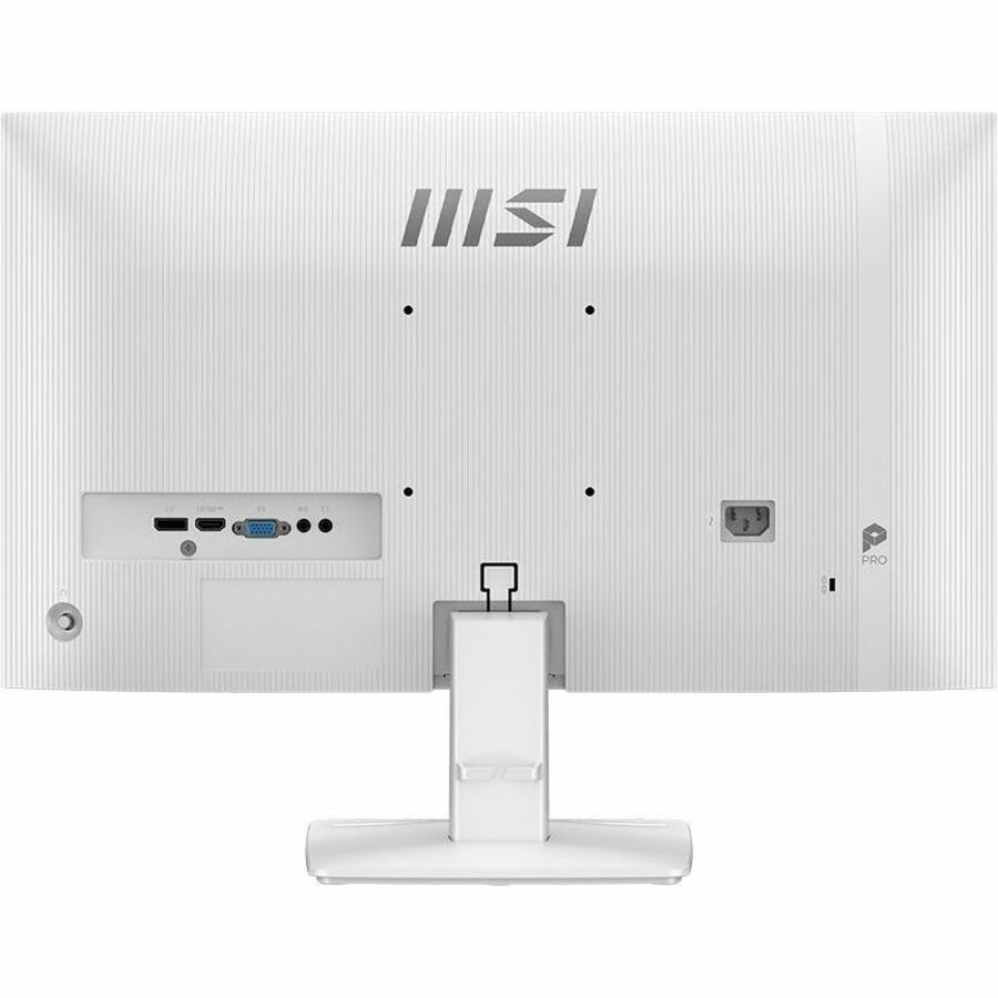 Rear Image for MSI PRO MP251W E2 - PROMP251WE2 - Business Productivity Monitor - 24.5" IPS 120Hz Adaptive-Sync Display - HDMI - DisplayPort