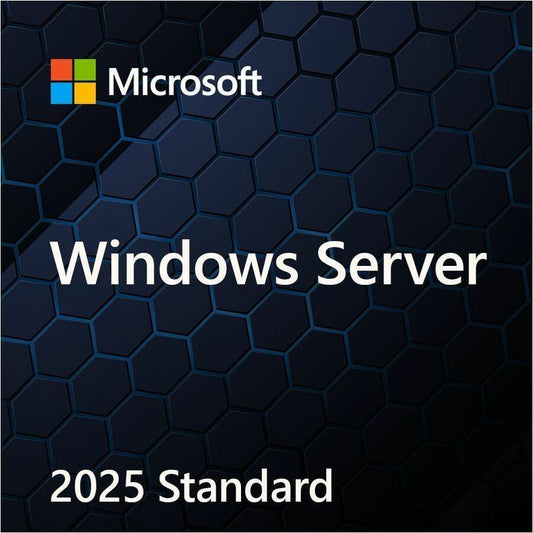 Main Image for Microsoft Windows Server 2025 Standard Edition - License - 16 Additional Cores
