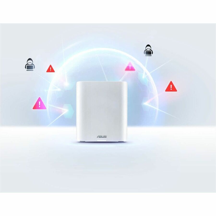 Alternate-Image3 Image for Asus ZenWiFi BT6 BT6(W-3-PK) Wi-Fi 7 IEEE 802.11 a/b/g/n/ac/ax/be Ethernet Wireless Router