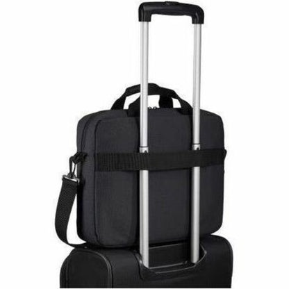 Alternate-Image3 Image for Case Logic Huxton HUXA-214 Carrying Case (Attach&eacute;) for 14" Notebook, Tablet - Black
