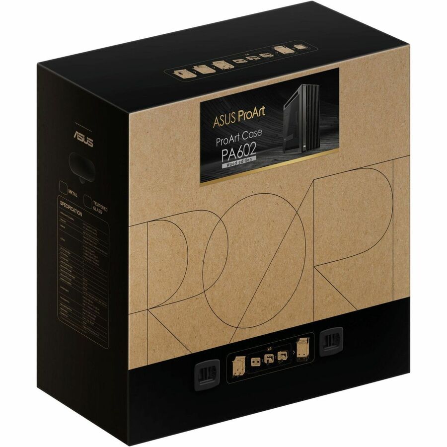 Alternate-Image1 Image for Asus ProArt PA602 Wood Edition - Tempered Glass Panel