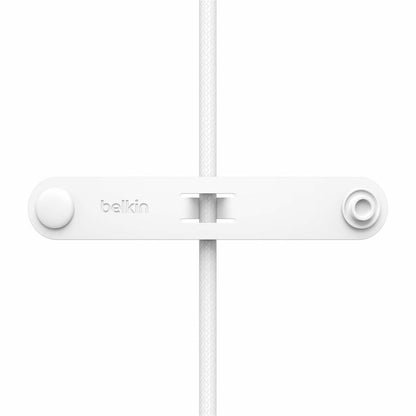 Alternate-Image3 Image for Belkin 60W 2-in-1 USB-C to USB-C and Lightning Cable - 480 Mbps - Braided - M/M - 5ft/1.5m - White