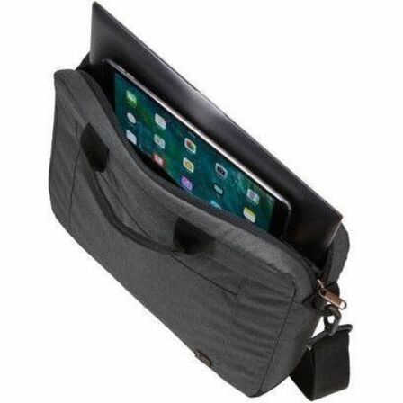 Alternate-Image1 Image for Case Logic Era ERAA-114 Carrying Case (Attach&eacute;) for 10.5" to 14" PC, Notebook - Obsidian