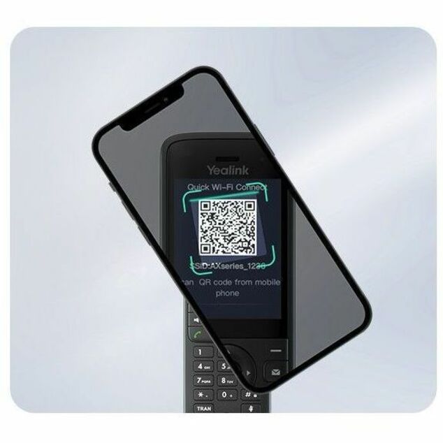 Alternate-Image7 Image for Yealink AX83H IP Phone - Cordless - Wi-Fi, Bluetooth - 5 Multiple Conferencing - Wall Mountable, Stand Mountable