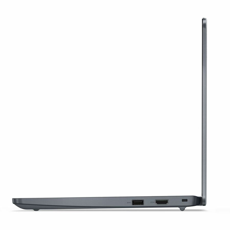 Left Image for Lenovo 14e Chromebook Gen 3 82W6003DUS 14" Chromebook - Full HD - Intel N-Series N100 - 8 GB - 64 GB Flash Memory - English Keyboard - Storm Gray