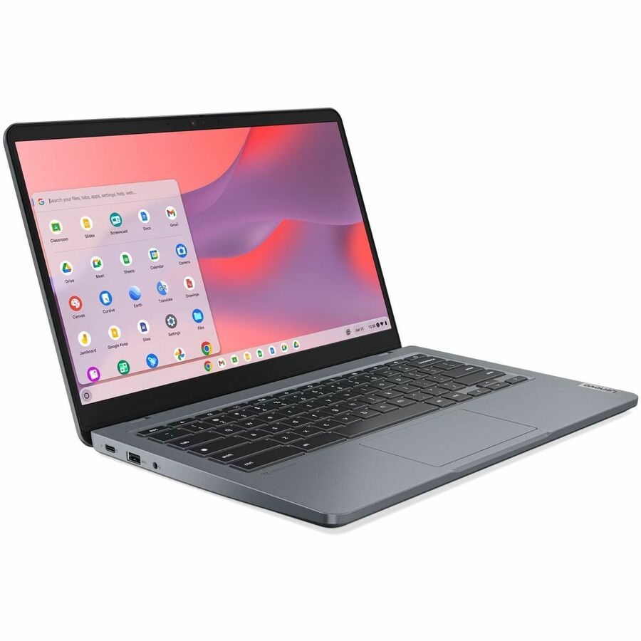 Alternate-Image2 Image for Lenovo 14e Chromebook Gen 3 82W6003DUS 14" Chromebook - Full HD - Intel N-Series N100 - 8 GB - 64 GB Flash Memory - English Keyboard - Storm Gray