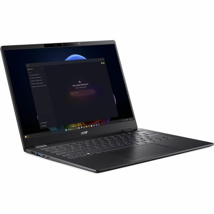 Alternate-Image2 Image for Acer TravelMate P6 14 AI P614-54T TMP614-54T-79DF 14" Touchscreen Copilot+ PC Notebook - WUXGA - 60 Hz - Intel Core Ultra 7 258V - 32 GB - 1 TB SSD - English Keyboard - Black