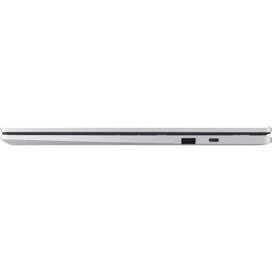 Left Image for Asus Chromebook CX1500 CX1500CKA-SS48F 15.6" Chromebook - Full HD - Intel Celeron N4500 - 4 GB - 128 GB SSD - Mineral Gray