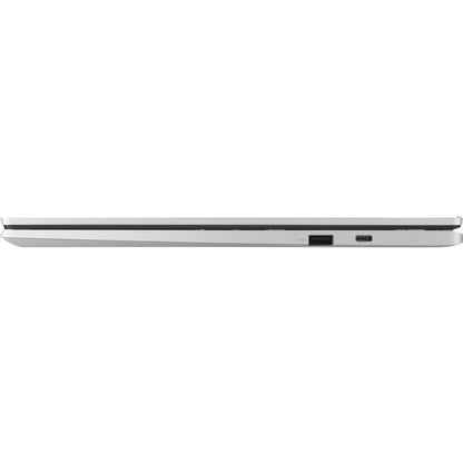 Left Image for Asus Chromebook CX1500 CX1500CKA-SS48F 15.6" Chromebook - Full HD - Intel Celeron N4500 - 4 GB - 128 GB SSD - Mineral Gray