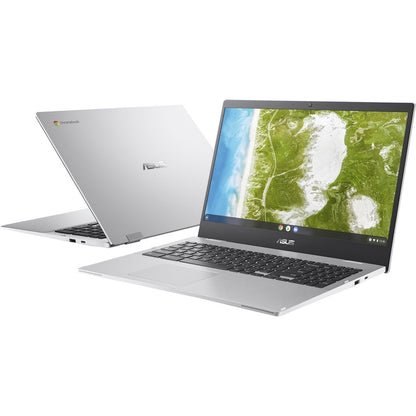 Alternate-Image6 Image for Asus Chromebook CX1500 CX1500CKA-SS48F 15.6" Chromebook - Full HD - Intel Celeron N4500 - 4 GB - 128 GB SSD - Mineral Gray
